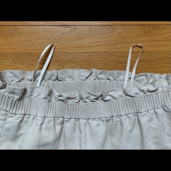 J. Crew Tan City Mini Linen Elastic Waist Skirt - Picture 7 of 10